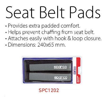 products/1221/sparco oprema navlaka pojasa.jpg - SPARCO NAVLAKE ZA POJAS 1202 - Crno - Sive - Xenon Svetla Beograd
